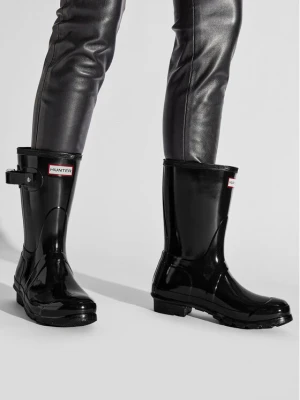 Kalosze Hunter Original Gloss Short WFS1000RGL Czarny