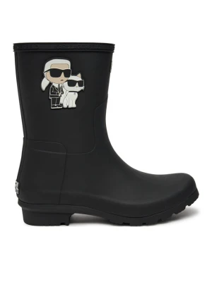 Kalosze KARL LAGERFELD KL47073T Czarny