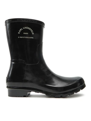 Kalosze KARL LAGERFELD KL47075S Czarny