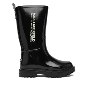 Kalosze KARL LAGERFELD KL47180S Czarny