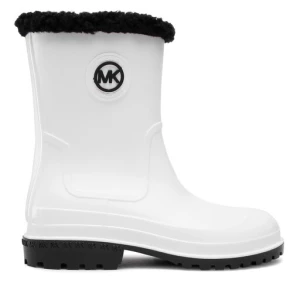 Kalosze MICHAEL Michael Kors Montaigne Pullon Rainboot 40F2MNFB6Q Biały