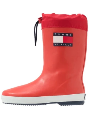 Kalosze Tommy Hilfiger czerwony
