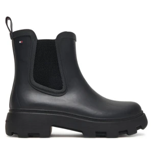 Kalosze Tommy Hilfiger Flag Ankle Warm Lining FW0FW08974 Czarny