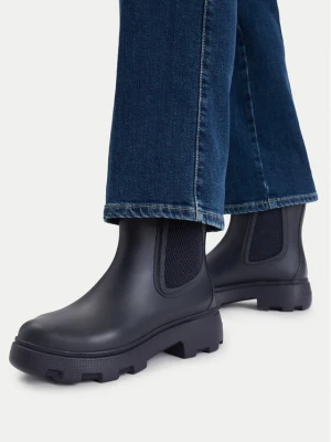 Kalosze Tommy Hilfiger Flag Cleated FW0FW09387 Granatowy