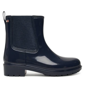 Kalosze Tommy Hilfiger Flag Hardware FW0FW08966 Granatowy