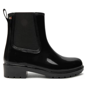 Kalosze Tommy Hilfiger Flag Rainboot FW0FW08213 Czarny