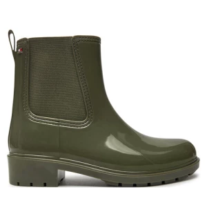 Kalosze Tommy Hilfiger Flag Rainboot FW0FW08213 Zielony