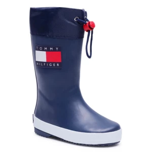 Kalosze Tommy Hilfiger Rain Boot T3X6-30766-0047 M Granatowy