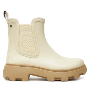 Kalosze Tommy Hilfiger Rubber Flag Cleated FW0FW08637 Beżowy