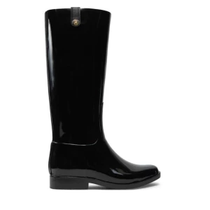 Kalosze Tommy Hilfiger Th Stud Rubber Long Rainboot FW0FW08185 Czarny