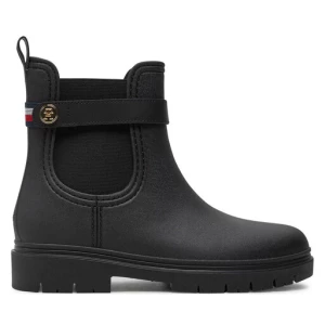 Kalosze Tommy Hilfiger Th Stud Rubberised Rainboot FW0FW08168 Czarny