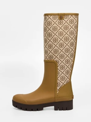 Kalosze Tory Burch brązowy