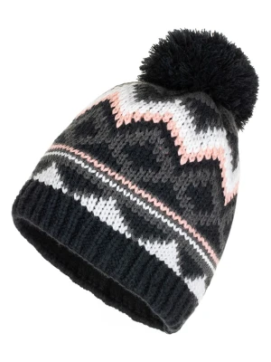 Kamik Czapka "Karo" w kolorze szaro-czarnym rozmiar: 104-140