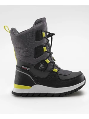 Kamik Kozaki zimowe "Bouncer 2" w kolorze antracytowym rozmiar: 37