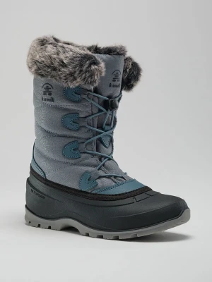 Kamik Kozaki zimowe "Momentum 3" w kolorze niebieskim rozmiar: 42