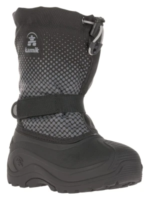 Kamik Kozaki zimowe "Slide" w kolorze czarnym rozmiar: 33/34