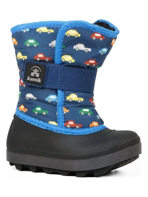 Kamik Kozaki zimowe "Snowbug 7" w kolorze niebieskim rozmiar: 24