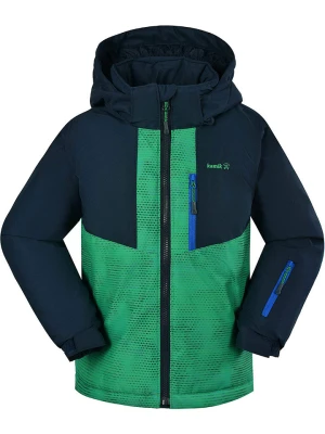Kamik Kurtka narciarska "Arlo" w kolorze granatowo-zielonym rozmiar: 176
