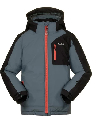 Kamik Kurtka narciarska "Hudson" w kolorze szaroniebiesko-czarnym rozmiar: 98
