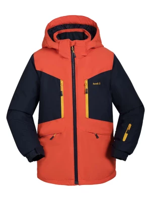 Kamik Kurtka narciarska "Max" w kolorze pomarańczowo-granatowym rozmiar: 122
