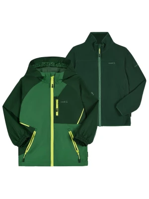 Kamik Kurtka przeciwdeszczowa 3w1 "Silas" w kolorze zielonym rozmiar: 122