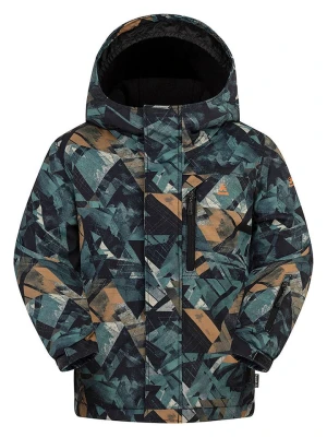 Kamik Kurtka zimowa "Gusti" w kolorze zielono-granatowym rozmiar: 104