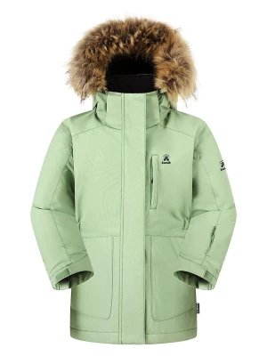 Kamik Parka "Karla" w kolorze jasnozielonym rozmiar: 164