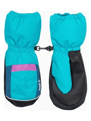 Kamik Rękawice funkcyjne "Bobcat" w kolorze błękitnym rozmiar: 104-116