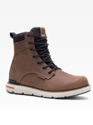 Kamik Skórzane botki "Brodyl" w kolorze jasnobrązowym rozmiar: 46