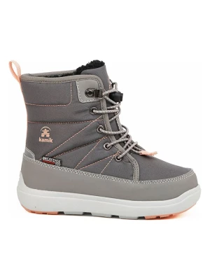 Kamik Śniegowce "Luge" w kolorze szarym rozmiar: 29