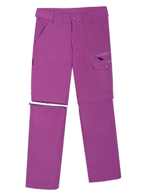 Kamik Spodnie funkcyjne Zipp-off "Slayer" w kolorze fioletowym rozmiar: 164