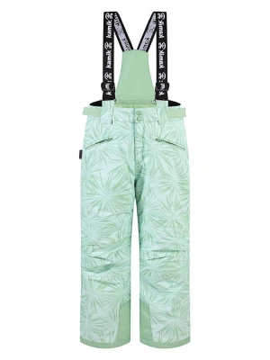 Kamik Spodnie narciarskie "Galaxia astra" w kolorze zielonym rozmiar: 110