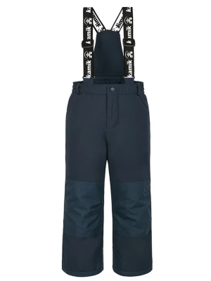 Kamik Spodnie narciarskie "Regan" w kolorze granatowym rozmiar: 110
