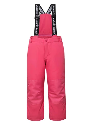 Kamik Spodnie narciarskie "Regan" w kolorze jasnoróżowym rozmiar: 128