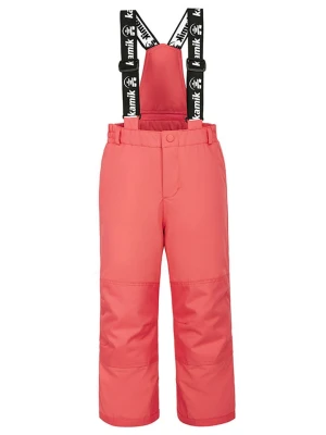 Zdjęcie produktu Kamik Spodnie narciarskie "Regan" w kolorze koralowym rozmiar: 164