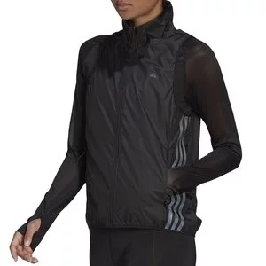 Kamizelka adidas Run Icon 3-Stripes Running Wind Vest H56805 - czarna