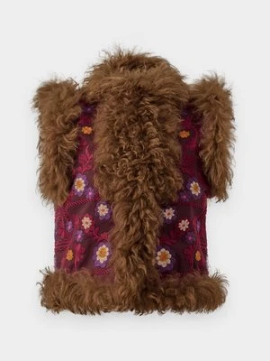 Kamizelka Antik Batik bordowy