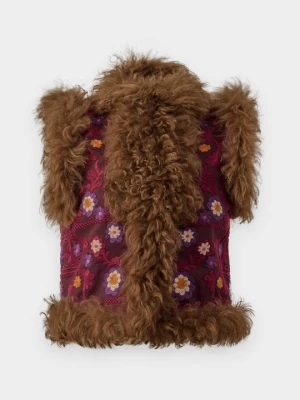 Kamizelka Antik Batik bordowy