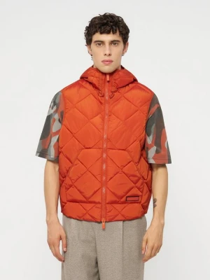 Kamizelka Armani Exchange jasnoczerwony melanż