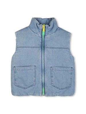 Kamizelka Billieblush niebieski denim