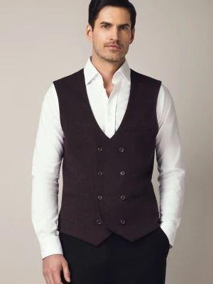 Kamizelka Bordowa Altomonte Lancerto