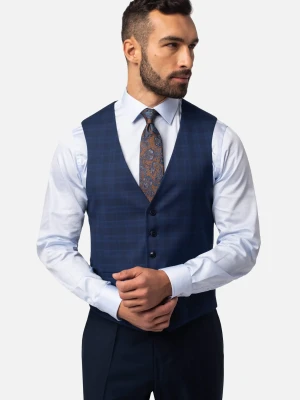 KAMIZELKA BOSCO SLIM FIT GRANAT Recman