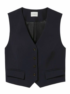 Kamizelka CLAUDIE PIERLOT granatowy
