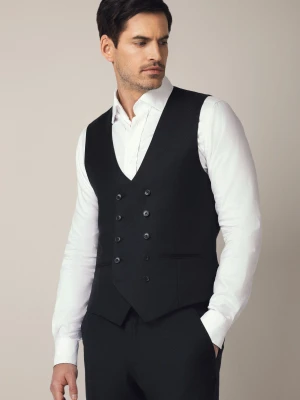 Kamizelka Czarna Wełniana Barletta Lancerto