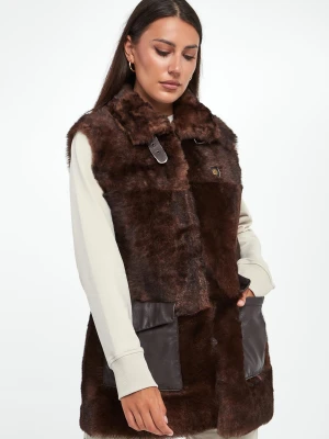 Kamizelka damska futrzana AERONAUTICA MILITARE