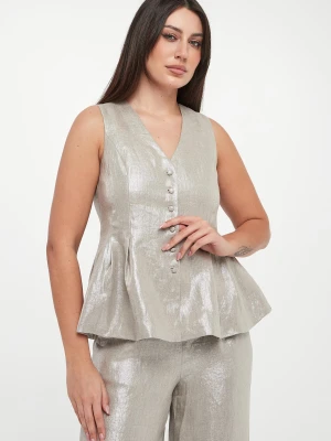 Kamizelka damska lniana JOSEPH RIBKOFF