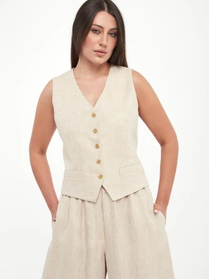 Kamizelka damska lniana Pace WEEKEND MAX MARA