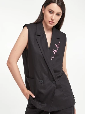 Kamizelka damska lniana TWINSET ACTITUDE Twinset Milano