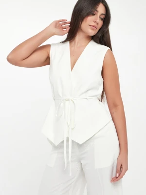 Kamizelka damska z haftem TWINSET Twinset Milano