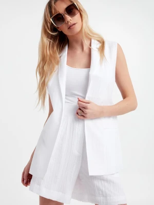 Kamizelka damska z lyocellu ARMANI ECHANGE Armani Exchange